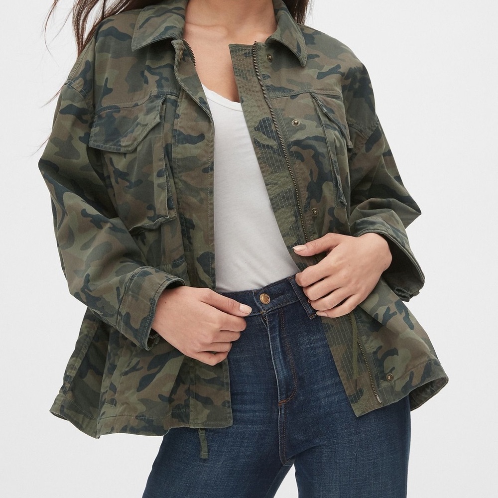 camo utility jacket
